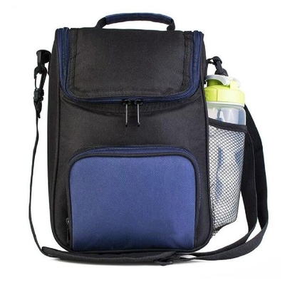 Termal Gıda Soğutucu yalıtımlı poliester crossbody öğle yemeği çantası