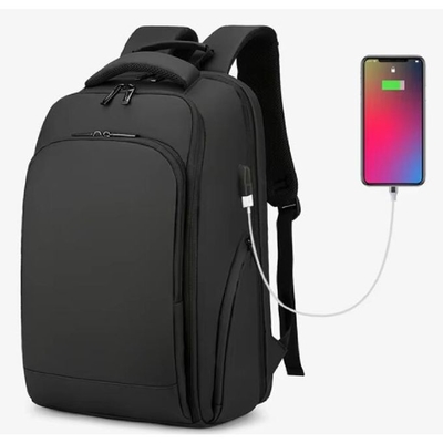 Moda İş Su geçirmez Dizüstü Çanta Özel Çok Fonksiyonlu Dışarı Seyahat Sırt Çantası USB ile