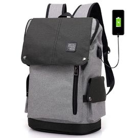 Dizüstü Erkekler USB Tasarım Seyahat Okul Çantaları Sırt Çantaları