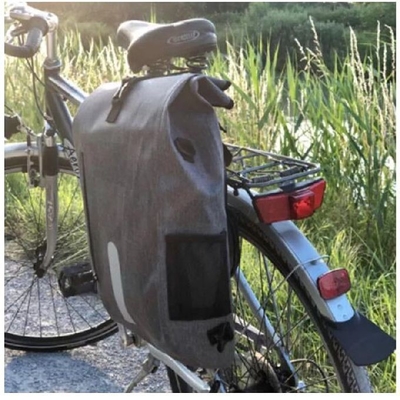 20L PVC Ücretsiz 3'ü 1 Arada Suya Dayanıklı Bisiklet Pannier Rafı