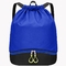 Açık hava sporları çizgi basketbol çantası ayakkabı bölmesiyle sırt çantası