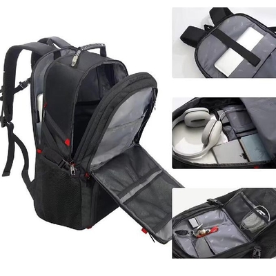 Özel spor spor spor çantası Su geçirmez okul yolculuğu sırt çantası ayakkabı bölmesi ile USB şarj portu