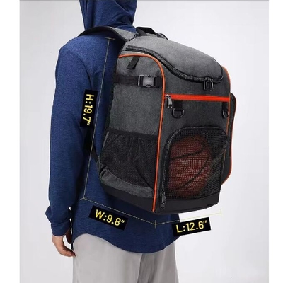 Özel Büyük Kapasiteli Çok Fonksiyonel Basketbol Sırt Çantası Laptop Bölümüyle Spor Çantası