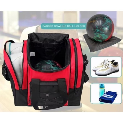 Özel Su geçirmez Büyük Bowling Spor Çantası Ayakkabı Odasıyla Ağır Görevli Bowling Top Çantası
