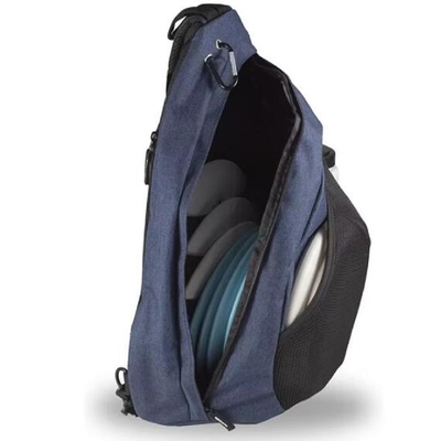Dayanıklı Multi-Pocket Disc Golf Sling Çantası 12 Disk için Depolama