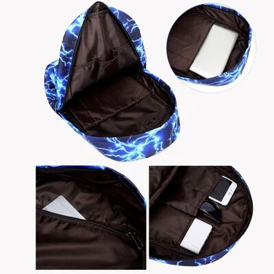 Seyahat ve Yürüyüş İçin Su Geçirmez Naylon Ayarlanabilir Askılı ve File Sırt Panelli, Gönderime Hazır Outdoor Spor Çantası