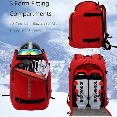 Kayak Kaskı Snowboard ve Aksesuarları İçin 50L Kayak Çizme Çantası
