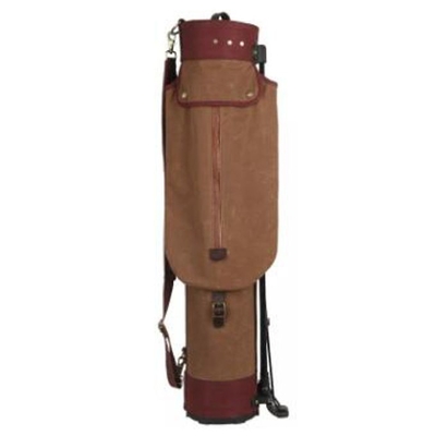 Vintage Tuval Doğa Sporları Çantası Plastik Standlı Golf Çantası Taşımak