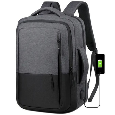 Hafif Su geçirmez Konforlu İş Dizüstü Çantası USB Şarj Portu